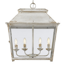  0804-4P AI - Abingdon 4-Light Pendant in Antique Ivory